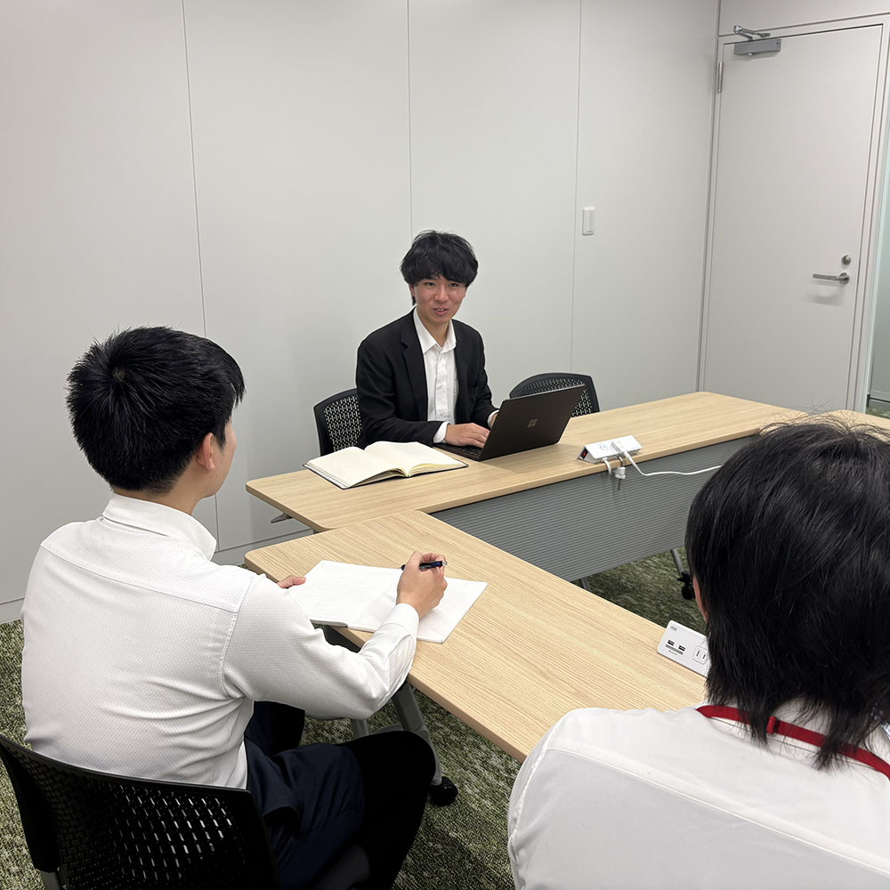 一日の流れ_営業02_客先での打ち合わせ①