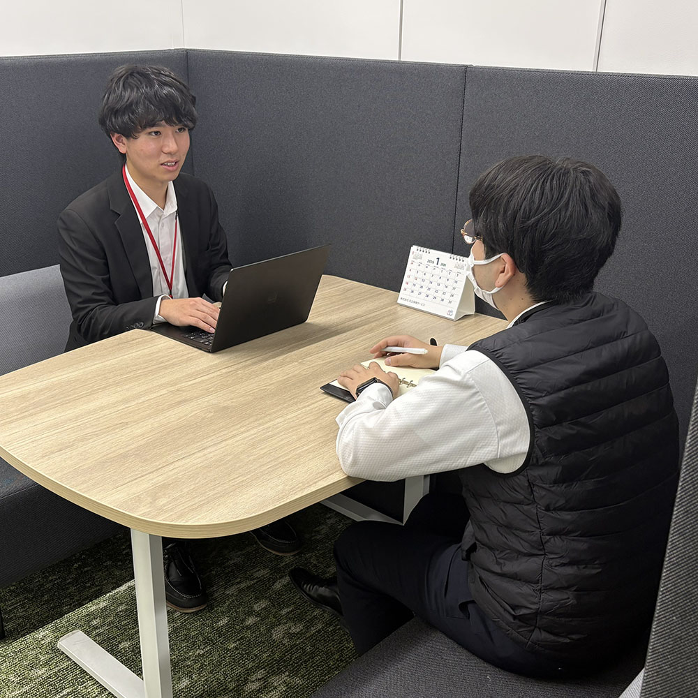 一日の流れ_営業03_客先での打ち合わせ②