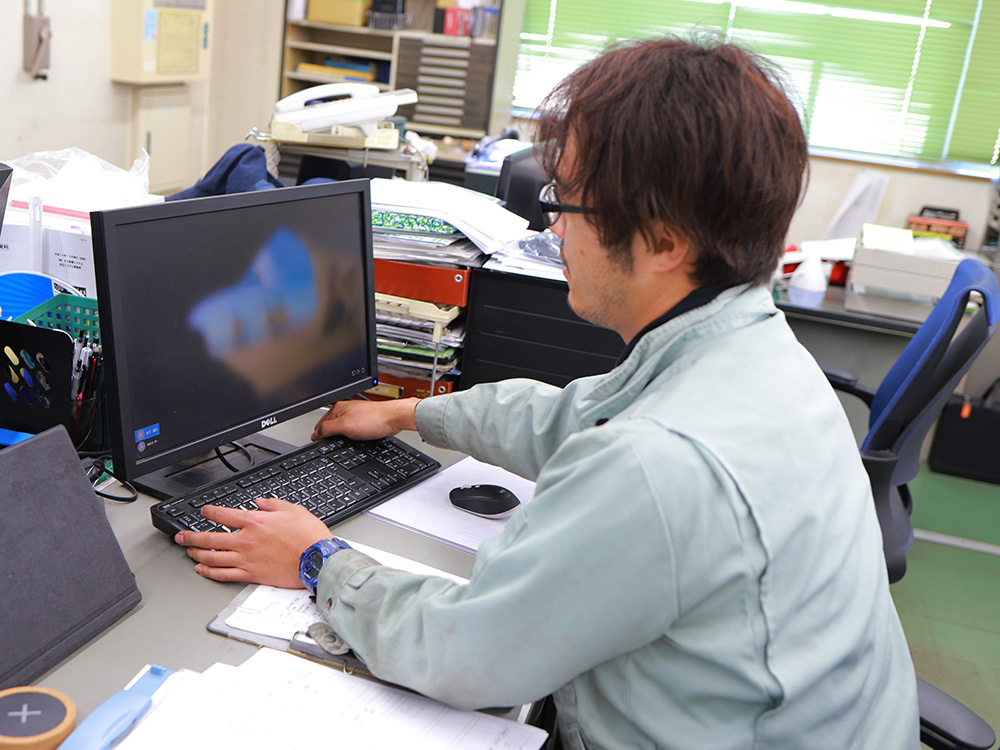 一日の流れ_メンテナンス06_事務処理~退社